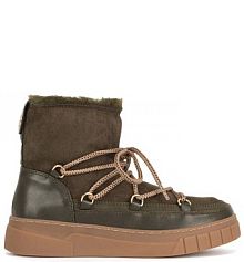 Śniegowce Jenny Fairy khaki damskie 