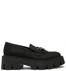 Półbuty R.Polański czarne damskie 