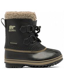 Śniegowce Sorel czarne dziecięce 