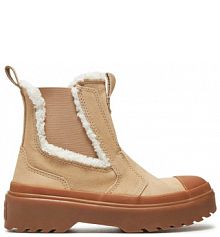 Botki Converse beżowe damskie 