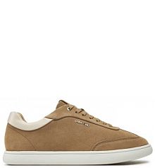 Sneakersy Calvin Klein brązowe damskie 