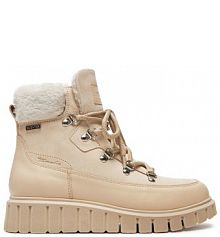 Botki Tamaris beżowe damskie 