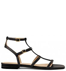 Sandały LAUREN RALPH LAUREN czarne damskie 