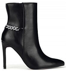 Botki na szpilce DeeZee czarne 