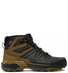 Buty trekkingowe wysokie Salomon czarne męskie 