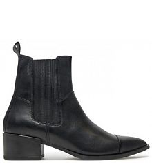 Botki na słupku Vagabond Shoemakers czarne 