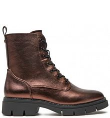 Botki Tamaris brązowe damskie 