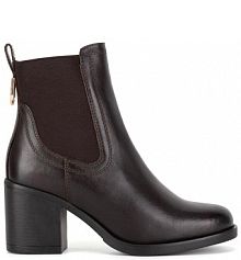 Botki na słupku Lasocki brązowe 