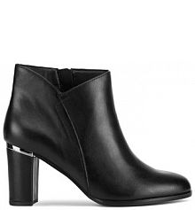 Botki na słupku Lasocki czarne 