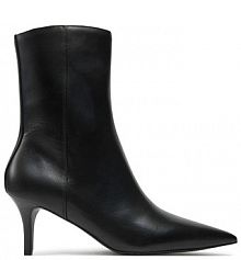 Botki na szpilce Calvin Klein Jeans czarne 