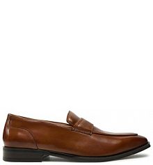 Półbuty wizytowe Aldo brązowe męskie 