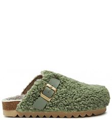 Kapcie Dr. Brinkmann zielone damskie 