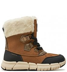 Śniegowce Geox brązowe dziecięce 