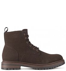 Trzewiki Lanetti brązowe męskie 