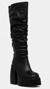 Kozaki Buffalo  czarne damskie 1220061.BLK