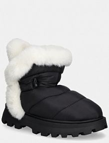 Śniegowce Steve Madden  czarne damskie SM11003424.001
