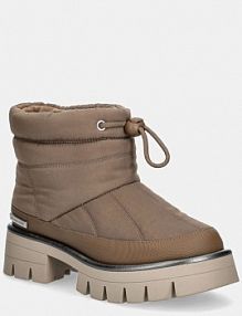 Śniegowce MICHAEL Michael Kors  brązowe damskie 40F4BTFE6D.229