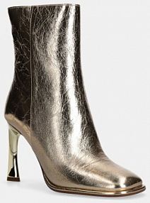 Botki na szpilce MICHAEL Michael Kors  złote 40F4KLHE5M.740