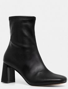 Botki na słupku ALDO  czarne 13847650.BUN