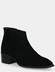 Botki na słupku Gant  czarne 29541789.G00