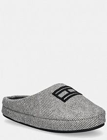 Kapcie Tommy Hilfiger  szare męskie FM0FM05304