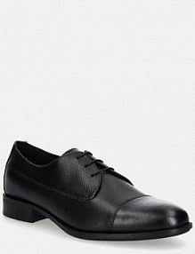 Półbuty sznurowane Boss  czarne męskie 50529089.001