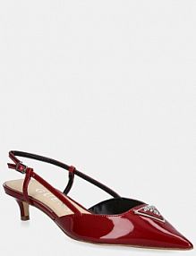 Sandały na słupku Guess  bordowy FLPJSS.PAF05.RED