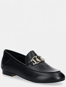 Mokasyny Guess  czarne damskie FLPMAR.LEA14.BLACK