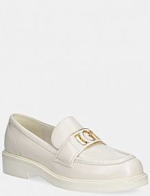 Mokasyny Guess  beżowe damskie FLPSHU.LEA14.IVORY