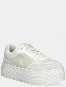 Sneakersy Calvin Klein Jeans  beżowe damskie YW0YW01638