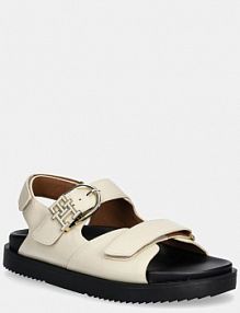 Sandały Tommy Hilfiger  beżowe damskie FW0FW08799