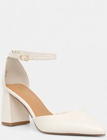 Sandały na słupku ALDO  beżowe 13773017.JAN