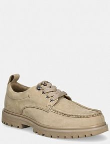 Półbuty sznurowane Calvin Klein Jeans  beżowe męskie YM0YM01180