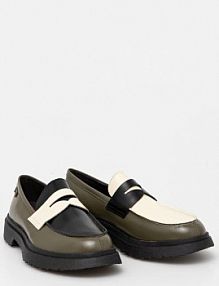 Mokasyny Camper  zielone męskie K100633.041