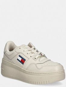 Sneakersy Tommy Jeans  beżowe damskie EN0EN02506