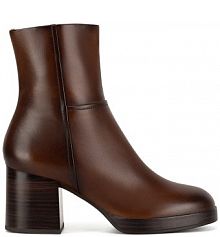 Botki na obcasie Sergio Bardi brązowe WB-E1095-02SB