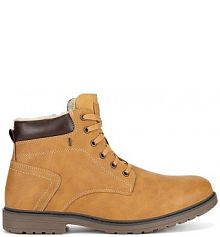 Trzewiki Lanetti żółte męskie MBS-6997-05