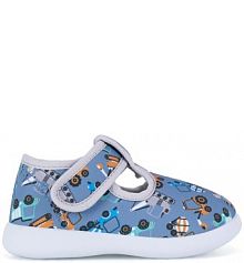 Kapcie Action Boy niebieskie dziecięce CM240419-5