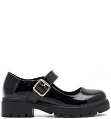 Półbuty Nelli Blu czarne dziecięce CS5129-11