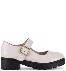 Półbuty Nelli Blu beżowe dziecięce CS5129-11