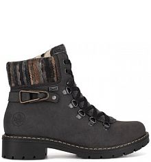 Trzewiki Rieker szare damskie Y9131-45