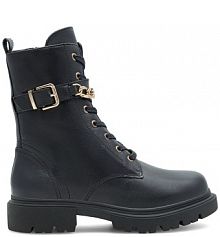 Trzewiki Sergio Bardi czarne damskie EST-A1009-01SB