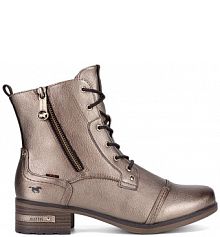 Trzewiki mustang złote damskie 1229-513