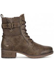 Trzewiki mustang brązowe damskie 1229-521