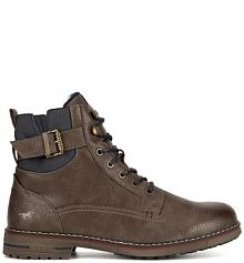 Trzewiki mustang brązowe męskie 4201-501-306