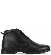 Trzewiki Lanetti czarne męskie DURAIN-03S MI08