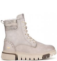 Trzewiki mustang białe damskie 1502-601-243