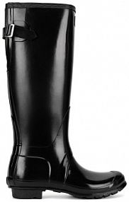 Kalosze Hunter czarne damskie WFT1001RGL