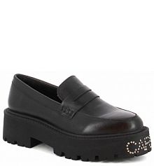 Mokasyny Carinii czarne damskie