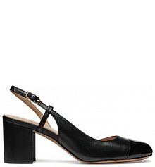 Sandały na słupku Geox czarne 